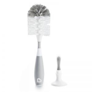 MUNCHKIN Bristle Bottle Brush Grey